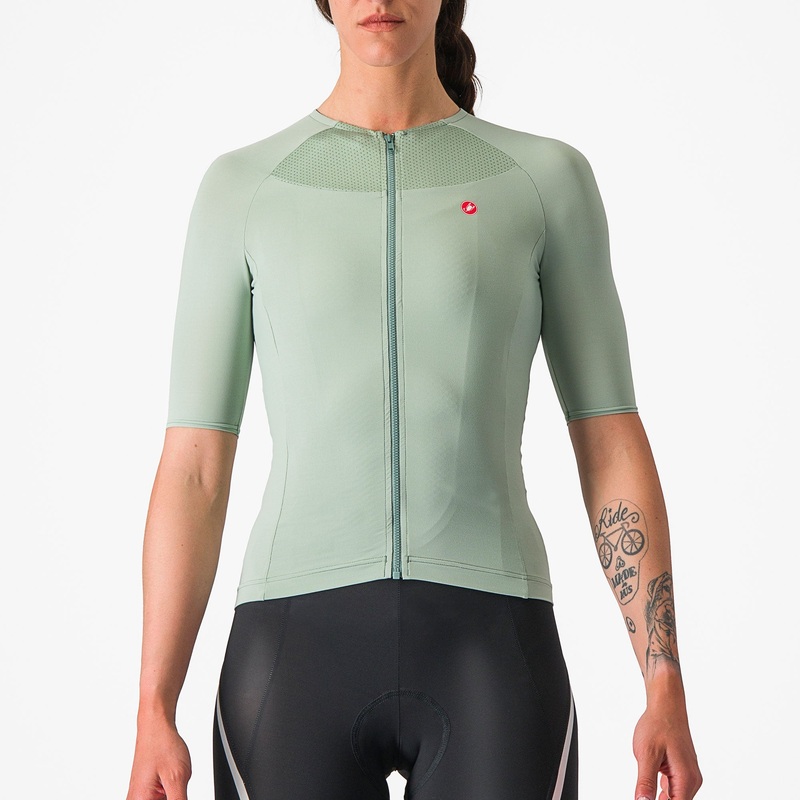 Castelli Velocissima 2 women jersey - Green