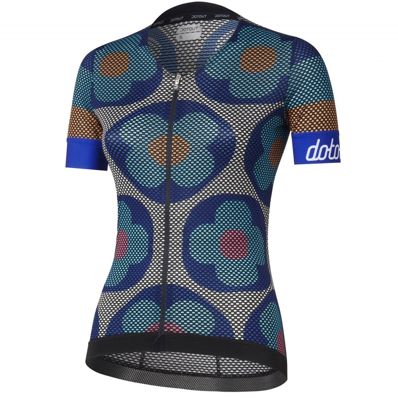 Dotout Flower woman jersey - Blue