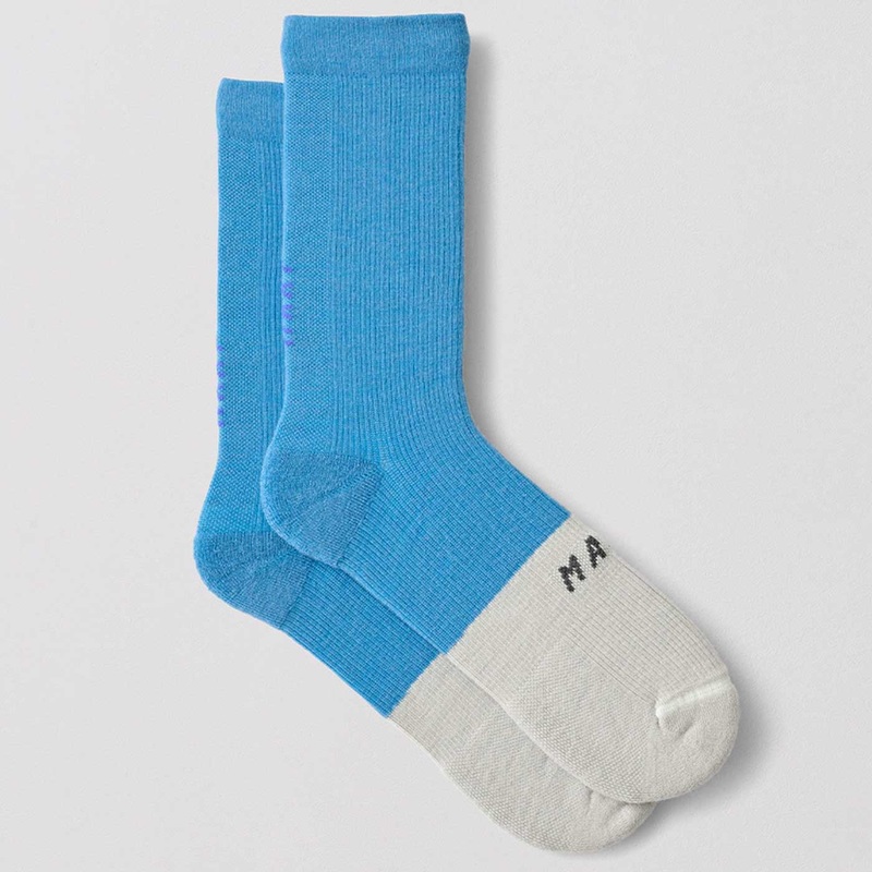 Maap Division Merino socks - Blue
