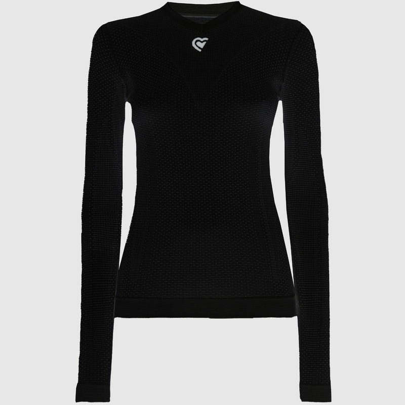 Pissei Mindanao long sleeves women baselayer - Black