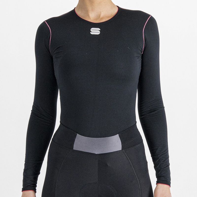 Sportful Midweight Layer long sleeves women baselayer - Black