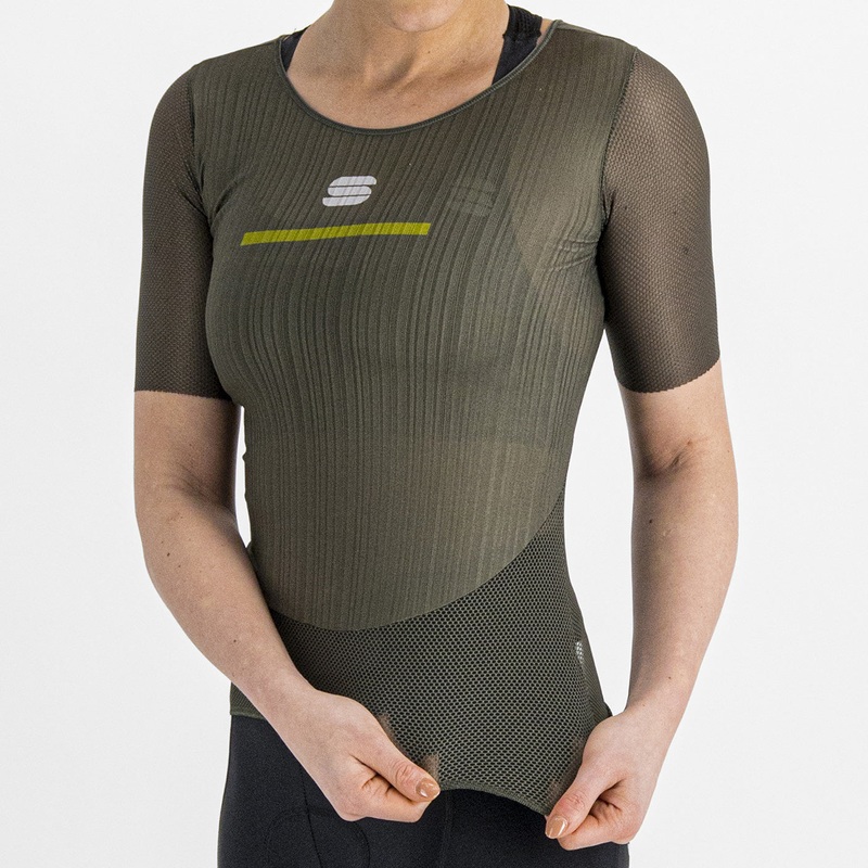 Sportful Pro Women baselayer tee - Green