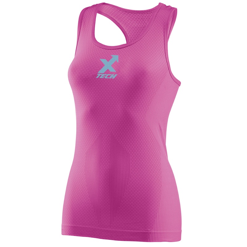 Xtech Sport XT301 sleeveless woman base layer - Fuchsia
