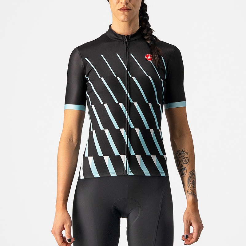 Castelli Pendio woman jersey - Black