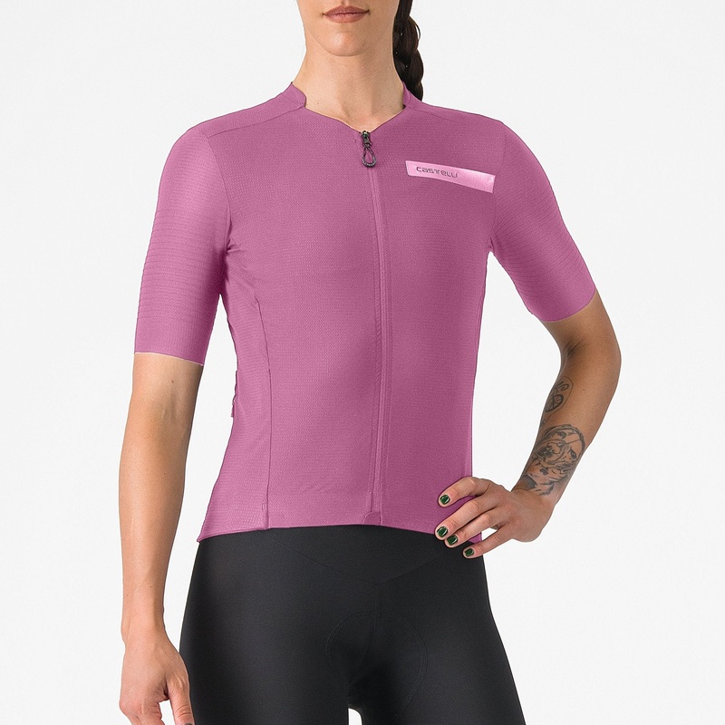 Castelli Premio Evo women jersey - Violet