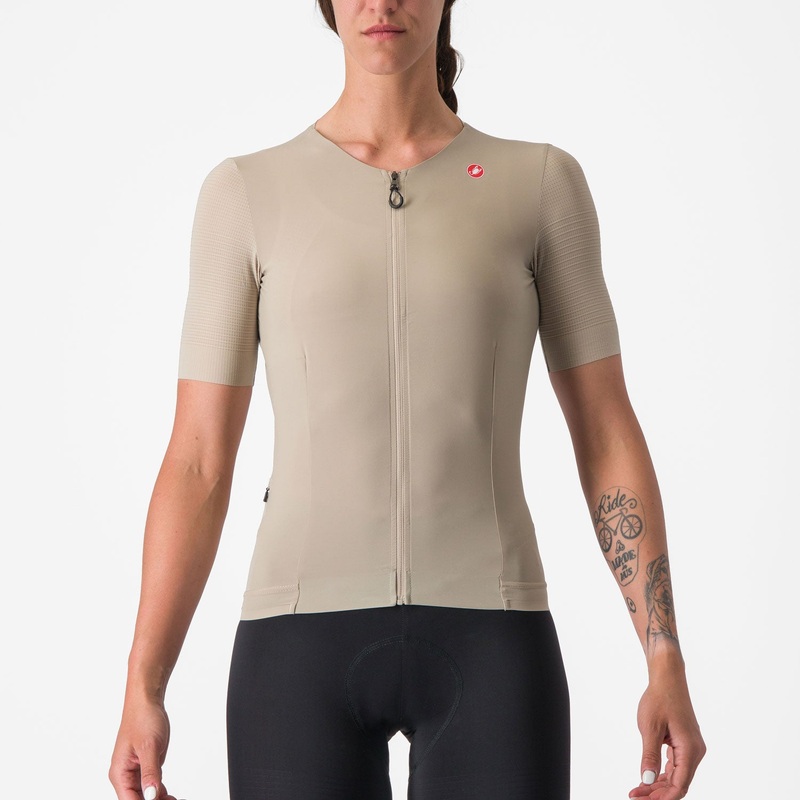 Castelli Premio woman jersey - Beige