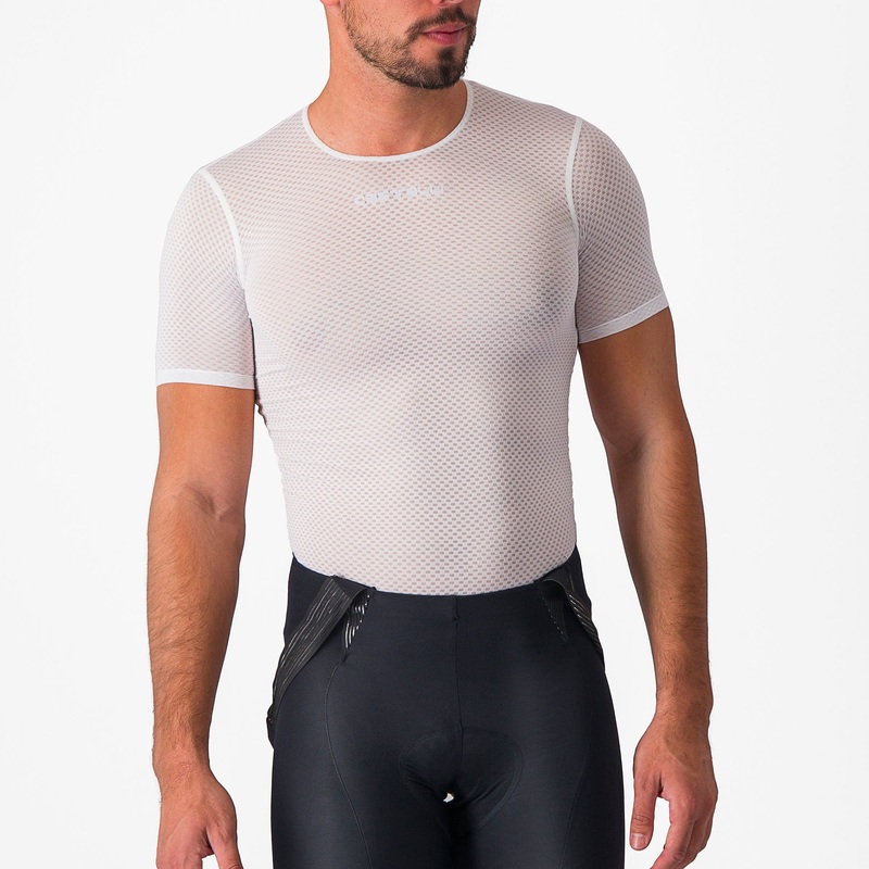 Castelli Pro Mesh 2.0 base layer - White