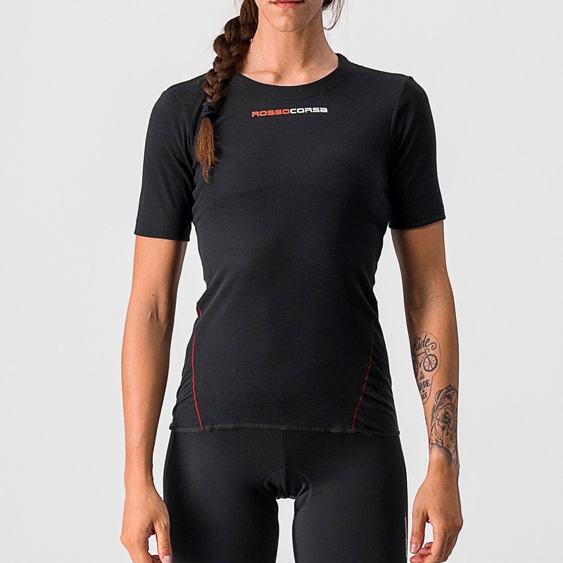 Castelli Prosecco Tech woman base layer - Black