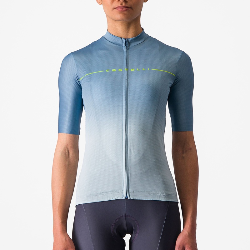 Castelli Salita women jersey - Light blue
