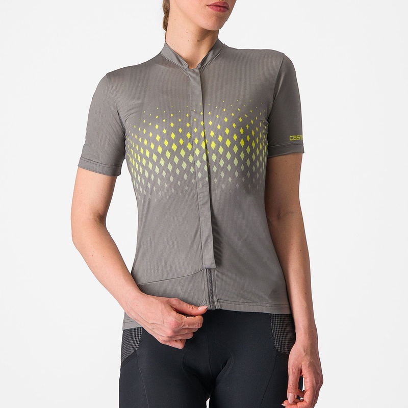 Castelli Unlimited Sentiero 3 women jersey - Grey