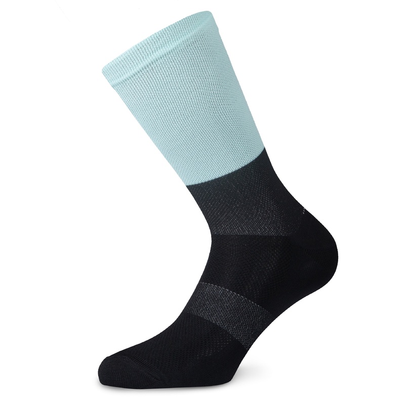 Juf Train Logo Socks - Aqua Black