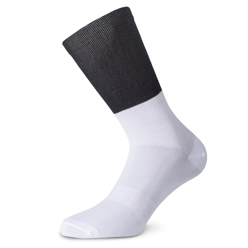 Juf Train Logo Socks - Black white