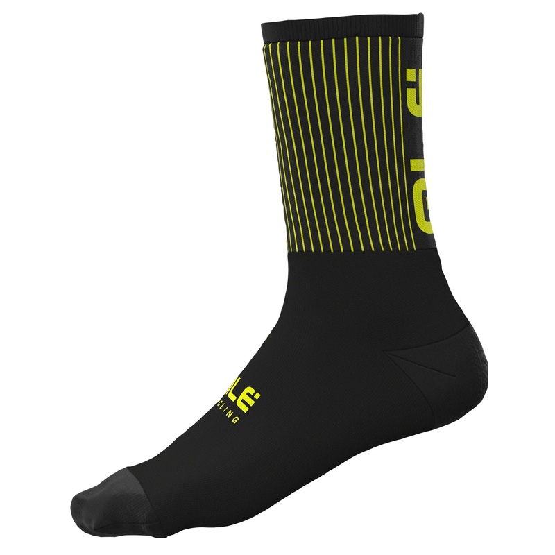 Ale Fence winter socks - Black yellow