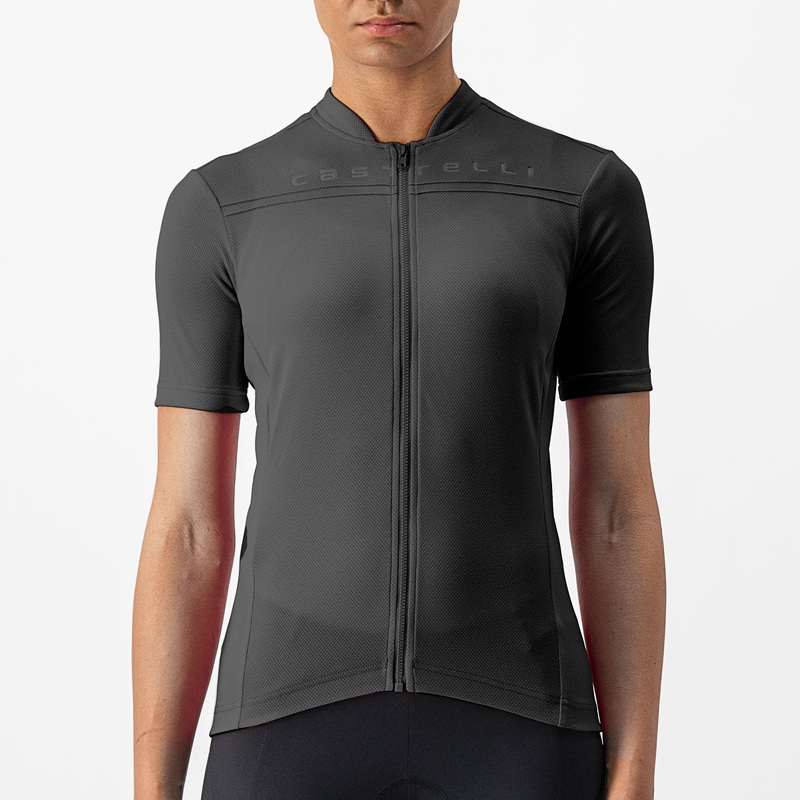 Castelli Anima 4 woman jersey - Black