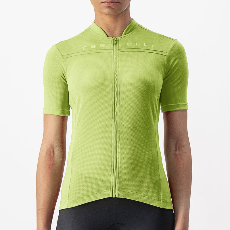 Castelli Anima 4 woman jersey - Green