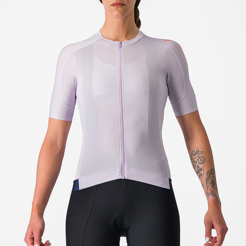 Castelli Espresso women jersey - Lilac