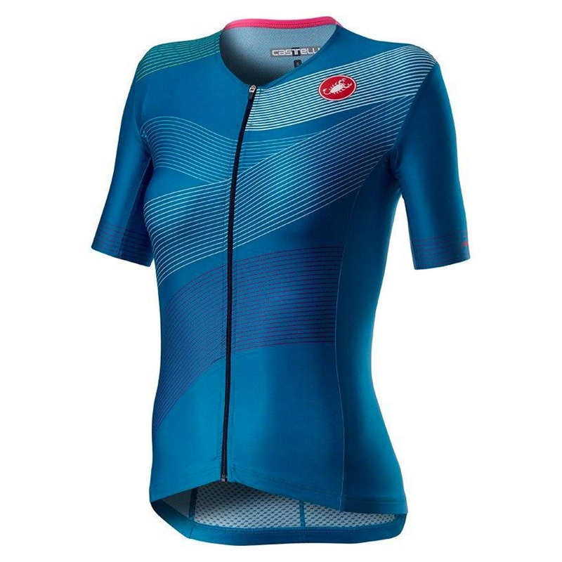 Castelli Free Speed 2 Race woman jersey - Light Blue