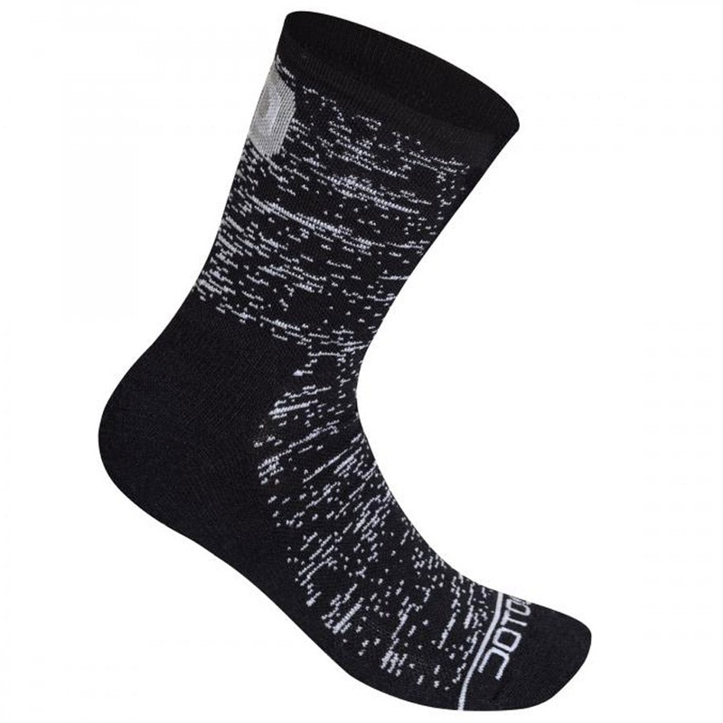 Dotout Dotty Winter Socks - Black White