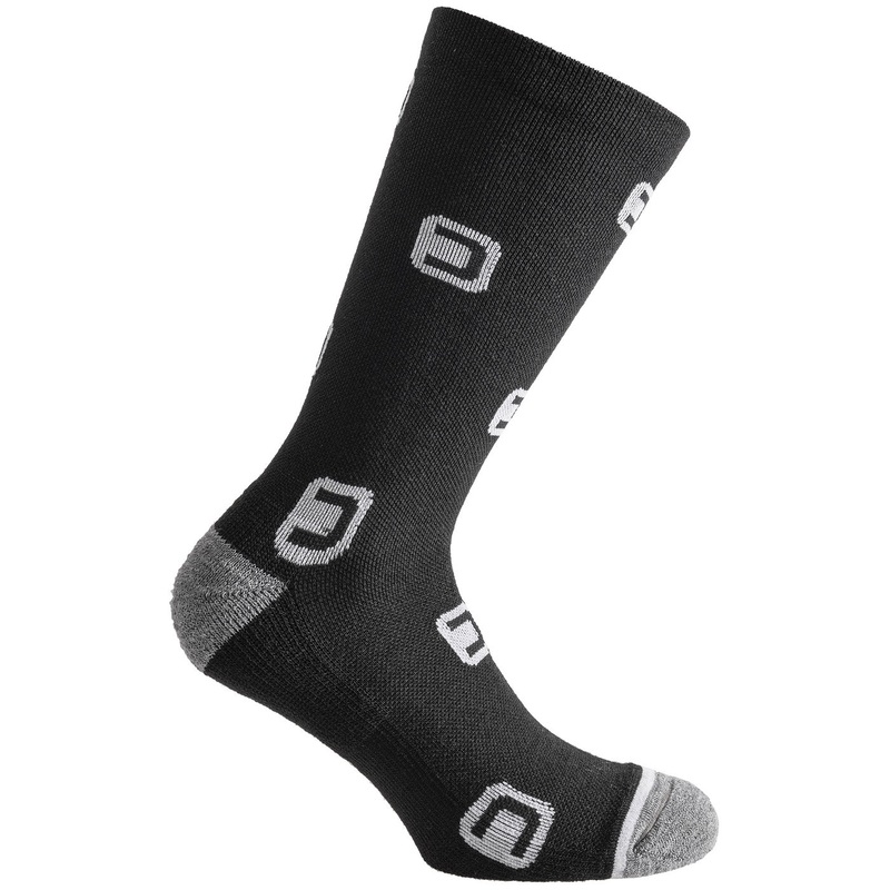 Dotout Square Winter Socks - Black White