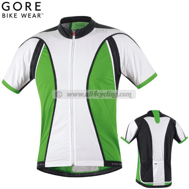 Gore Oxygen Fz Jersey - White/Green