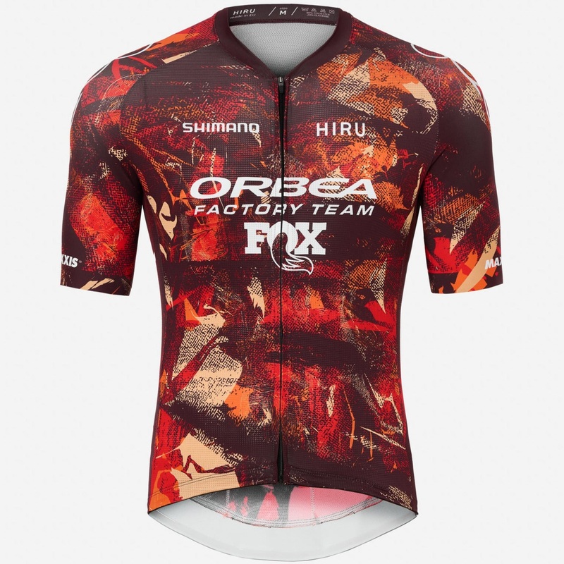 Hiru Orbea Factory Team 2025 Core jersey - Sudafrica