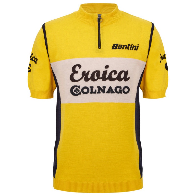 Santini Eroica Colnago wool jersey