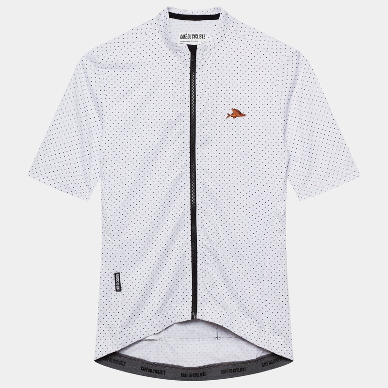 Cafe du Cycliste Fleurette women jersey - White