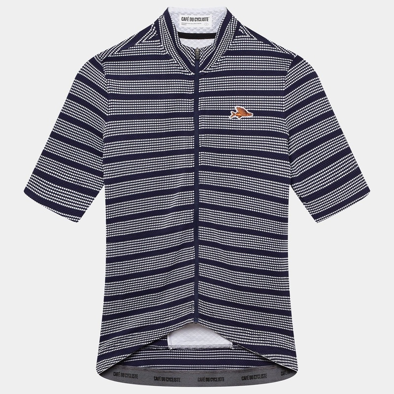 Cafe du Cycliste Francine women jersey - Blue