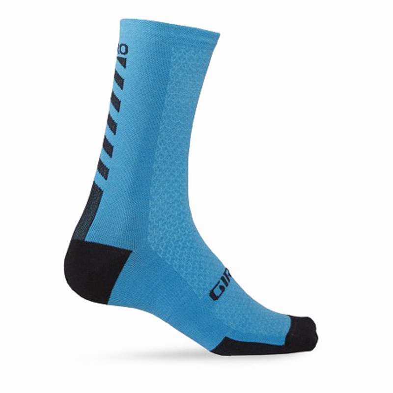 Giro HRc + Merino Mid Socks - Blue Black