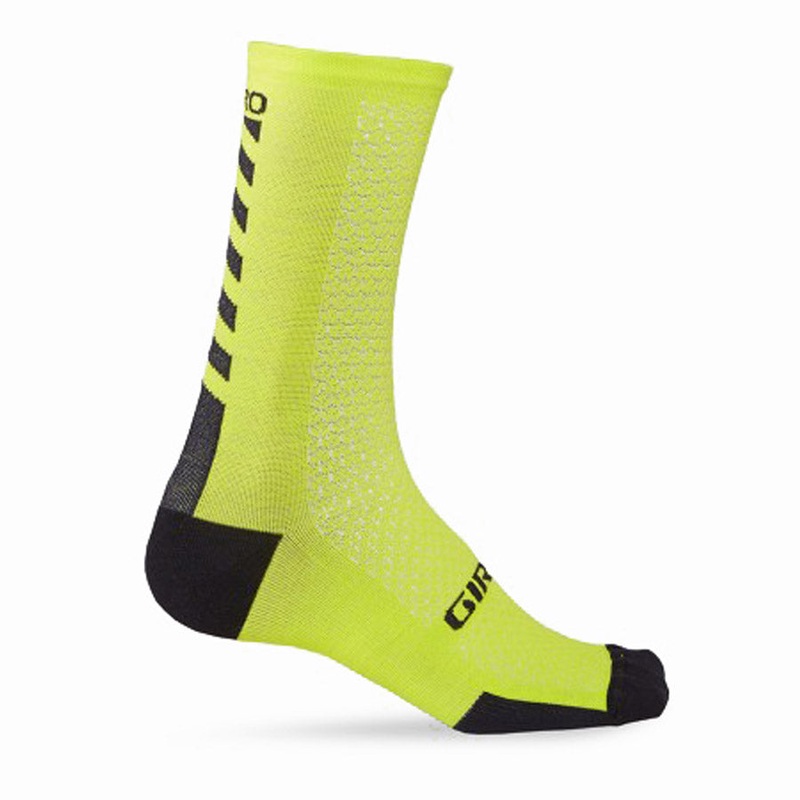 Giro HRc + Merino Mid Socks - Lime Black