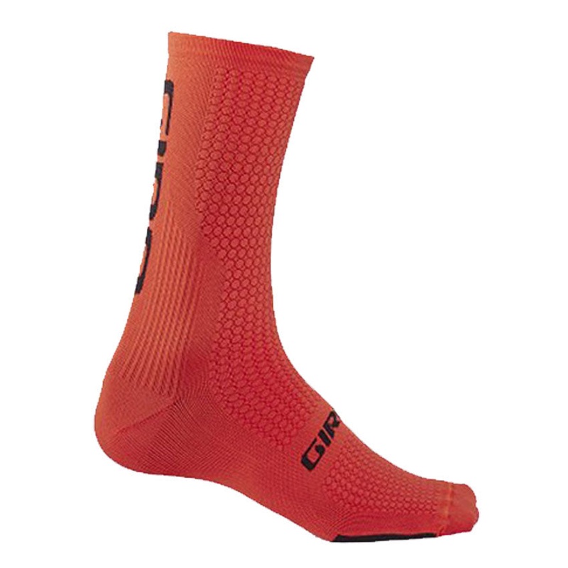 Giro HRc Team Socks - Orange Black