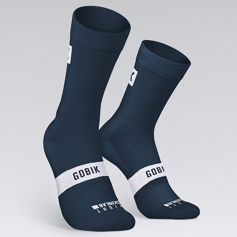 Gobik Iro 2.0 Navy blue socks - Blue