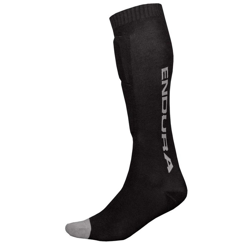 Endura SingleTrack Shin Guard socks - Black