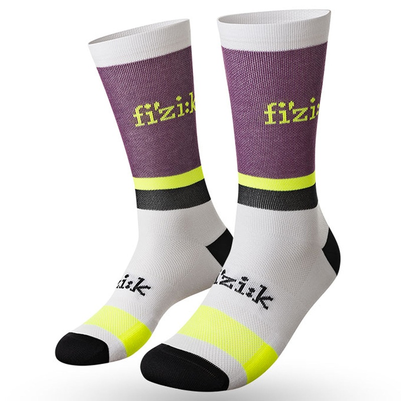 Fizik Team ed socks - White