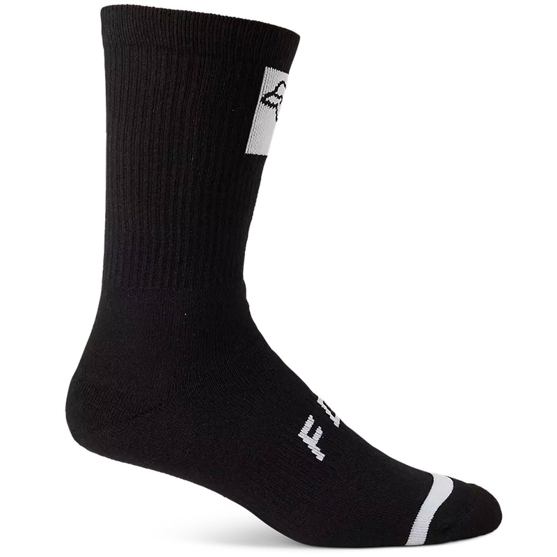 Fox Defend Crew 8 socks - Black