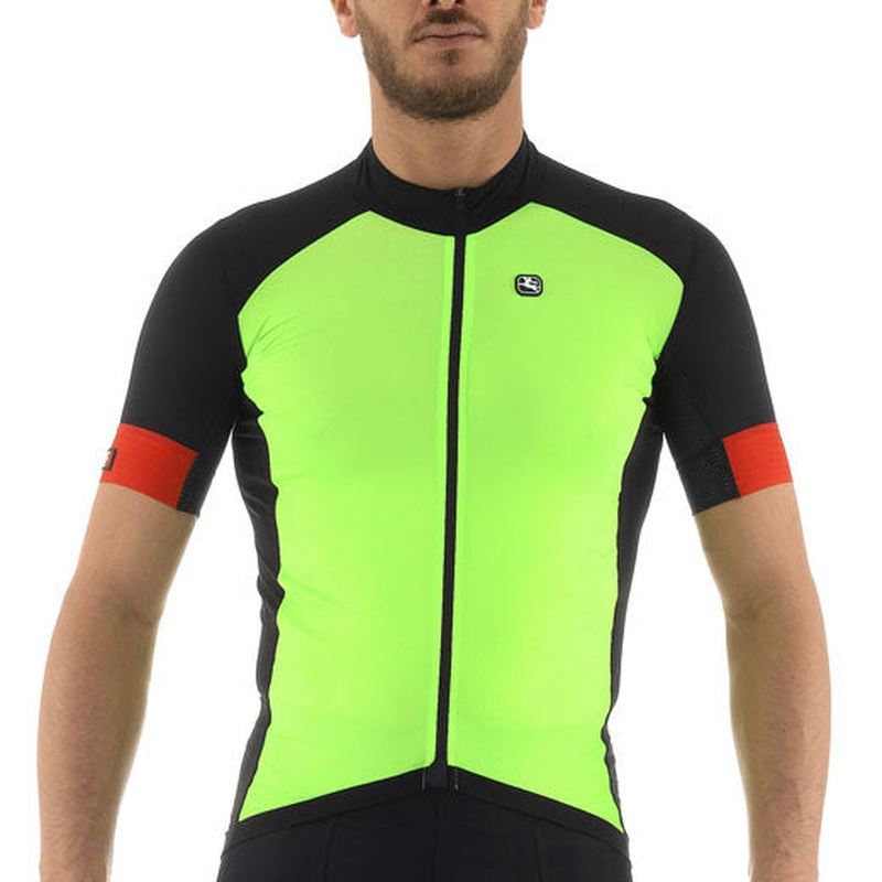 Giordana FR-C Jersey - Yellow Fluo Black
