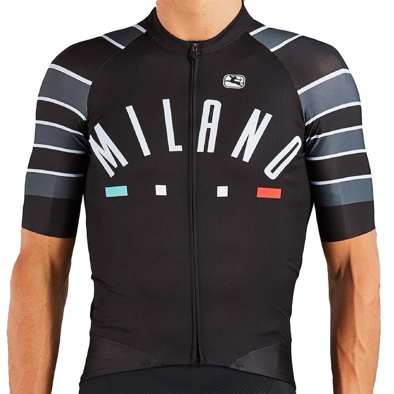 Giordana Scatto Pro Moda Milano jersey - Black grey