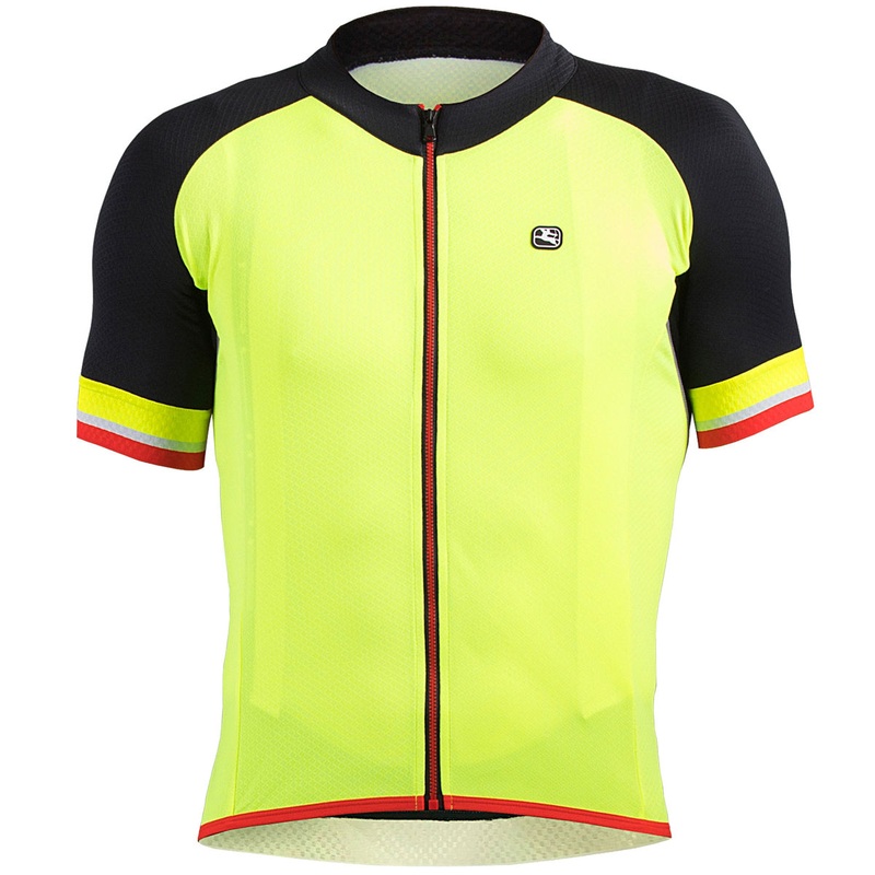 Giordana Silverline jersey - Yellow black