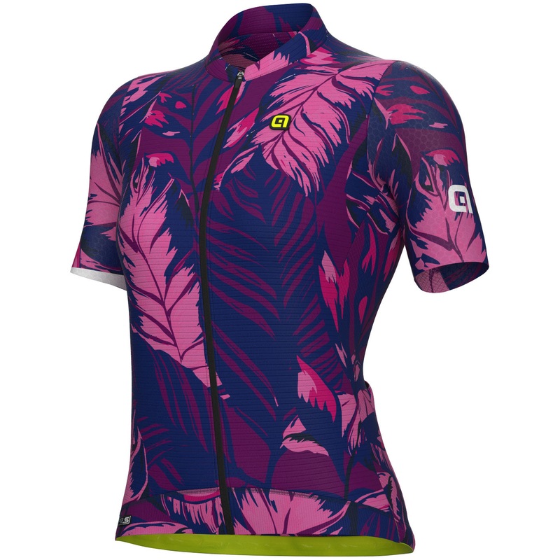 Ale PR-S Leaf women jersey - Pink