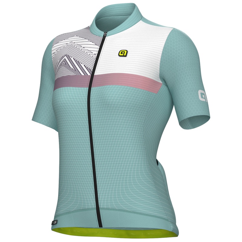 Ale PR-S Zig Zag women jersey - Light blue
