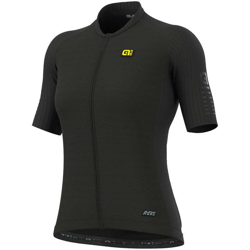 Ale R-EV1 Silver Cooling women jersey - Black