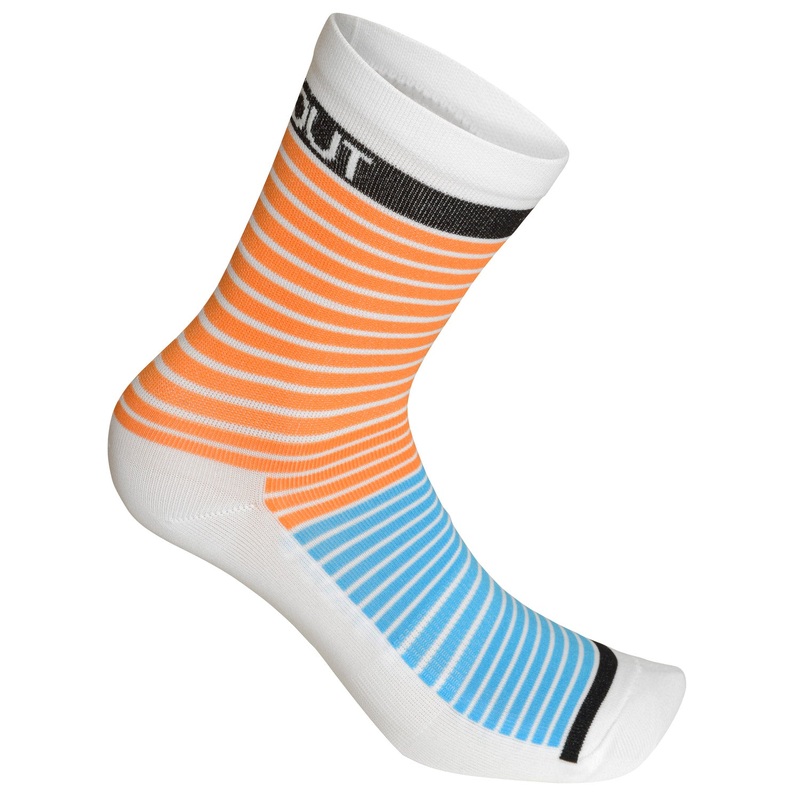 Dotout Stripe 2019 socks - Orange light blue