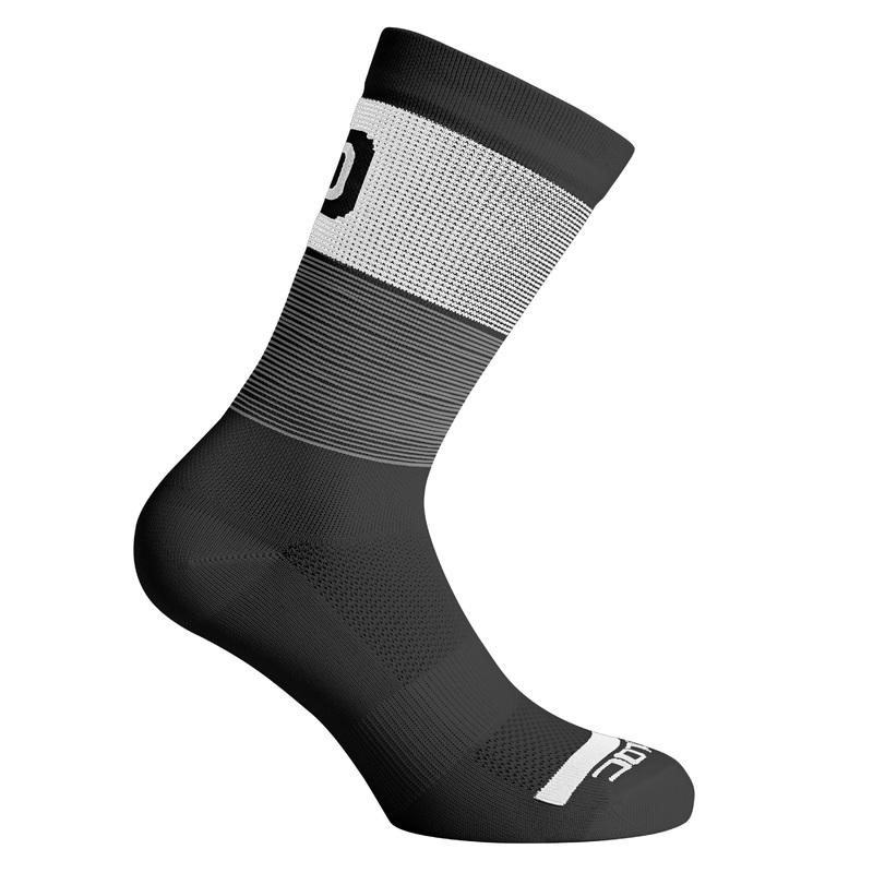 Dotout Stripe socks - Black white