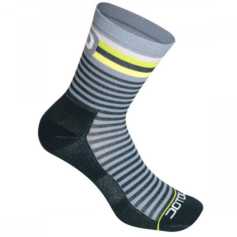 Dotout Stripe Socks - Grey green