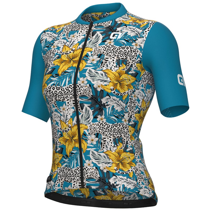 Ale PR-E Hibiscus women jersey - Green