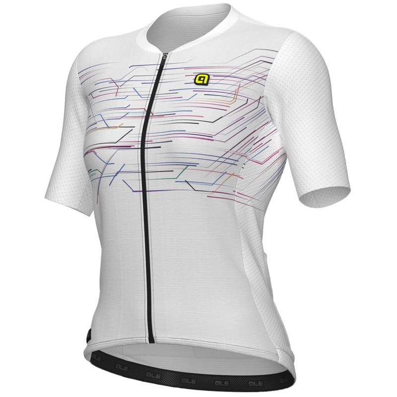 Ale PR-E Megabyte women jersey - White