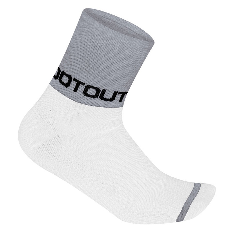 DotOut Flash 13 socks - Grey White