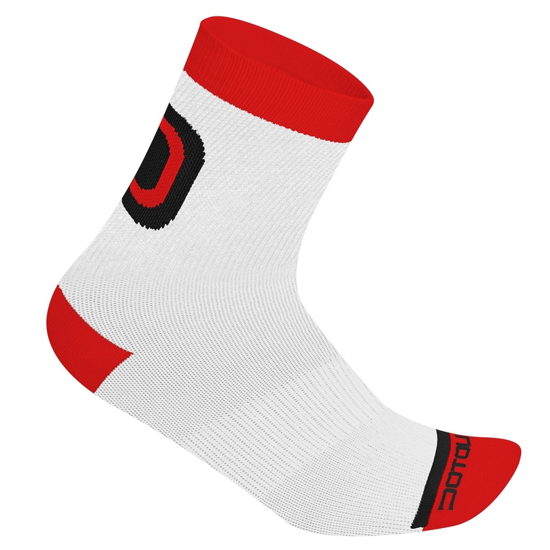 Dotout Logo 15 socks - Red white