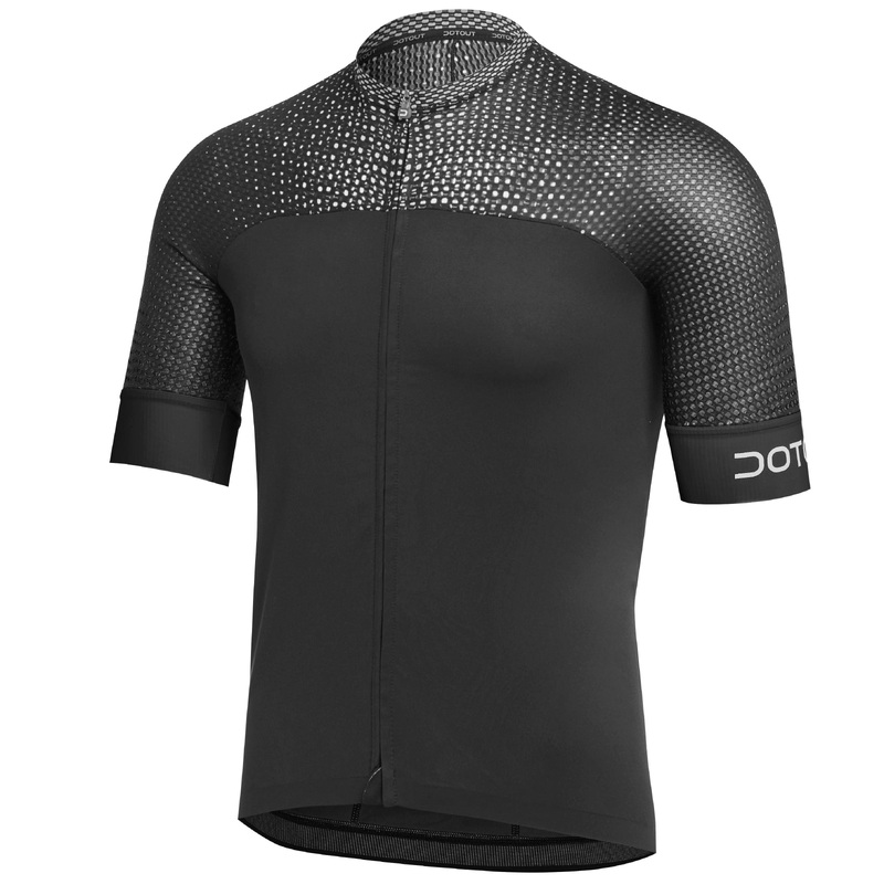 Dotout Hybrid jersey - Black white