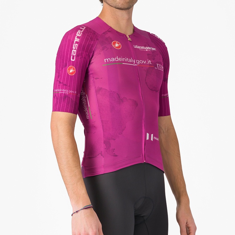 Jersey Cyclamen Giro d'Italia 2025 Race 8S